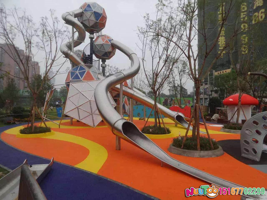 大型组合游乐滑梯